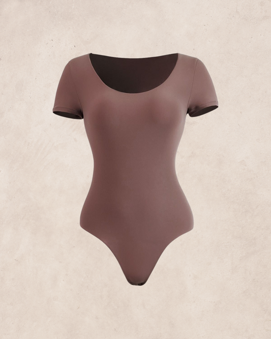 SEAMLESS SHORT SLEEVE BODYSUIT