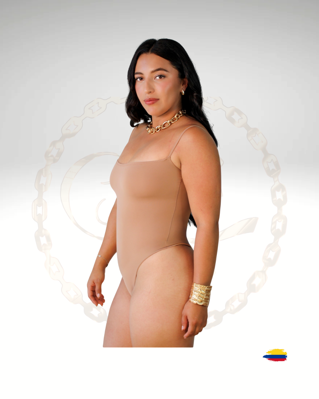 BASIC SPAGHETTI STRAP BODYSUIT 2033